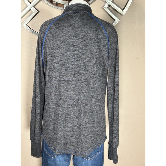 Women's Size L Colosseum Black UCLA Bruins Bikram Lightweight Quarter-Zip Long - Picture 2 of 8